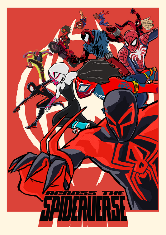 ACROSS THE SPIDER-VERSE A3 Print
