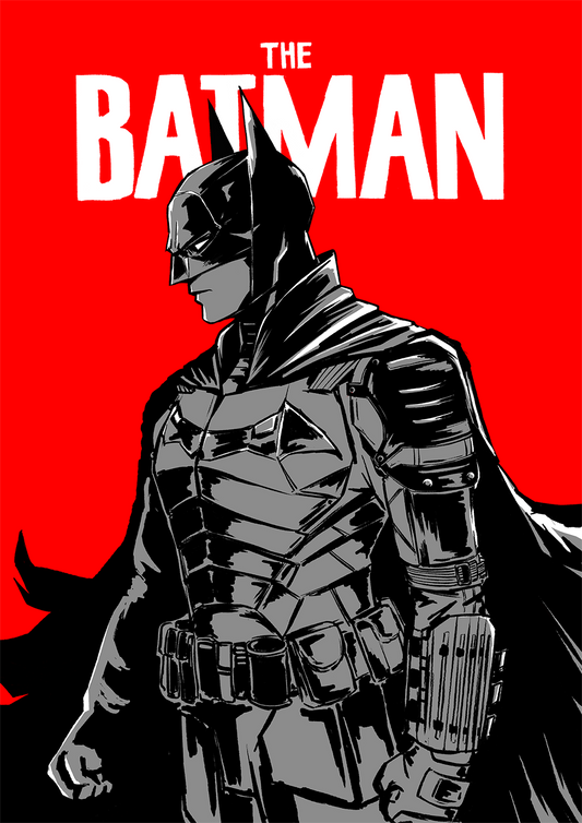 THE BATMAN (Red Ver.) Print